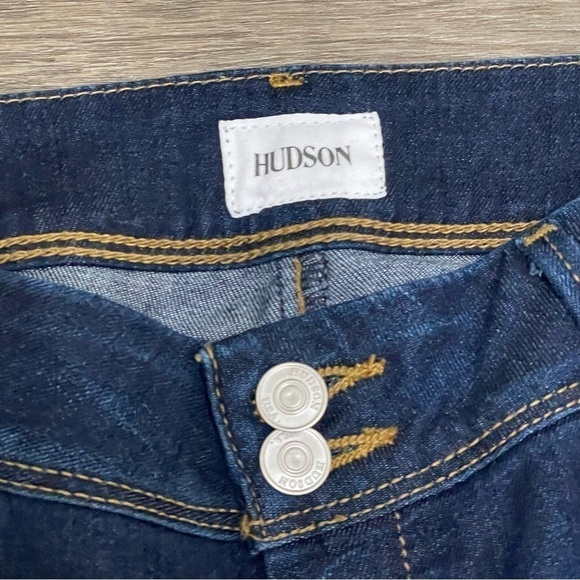 Hudson Women's Collin Mid Rise Bootcut Jeans Blue Flap Pockets Sz 28. - Picture 6 of 11